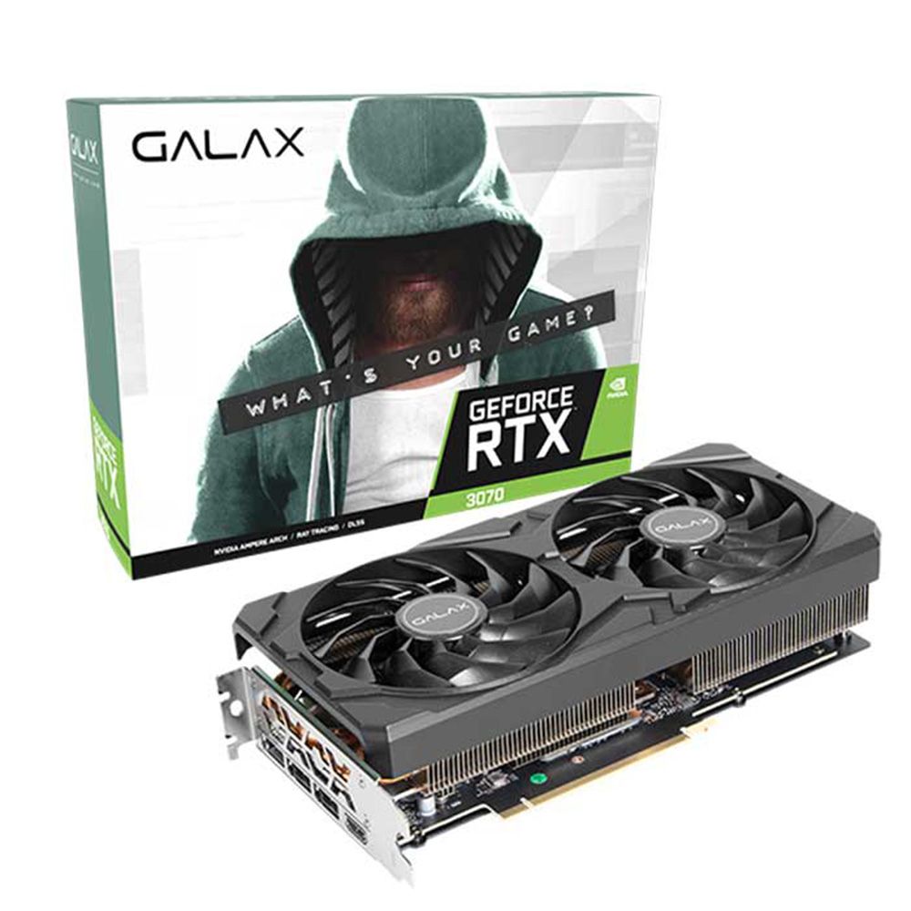  VGA Galax RTX 3070 8G GDDR6 (1-Click OC) V2 LHR 