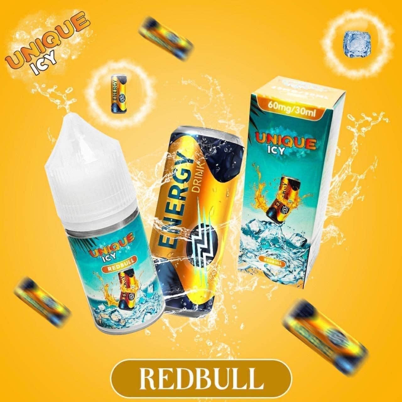  Redbull ( Nước Tăng Lực Lạnh ) By Unique Icy Salt Nic 30ML 