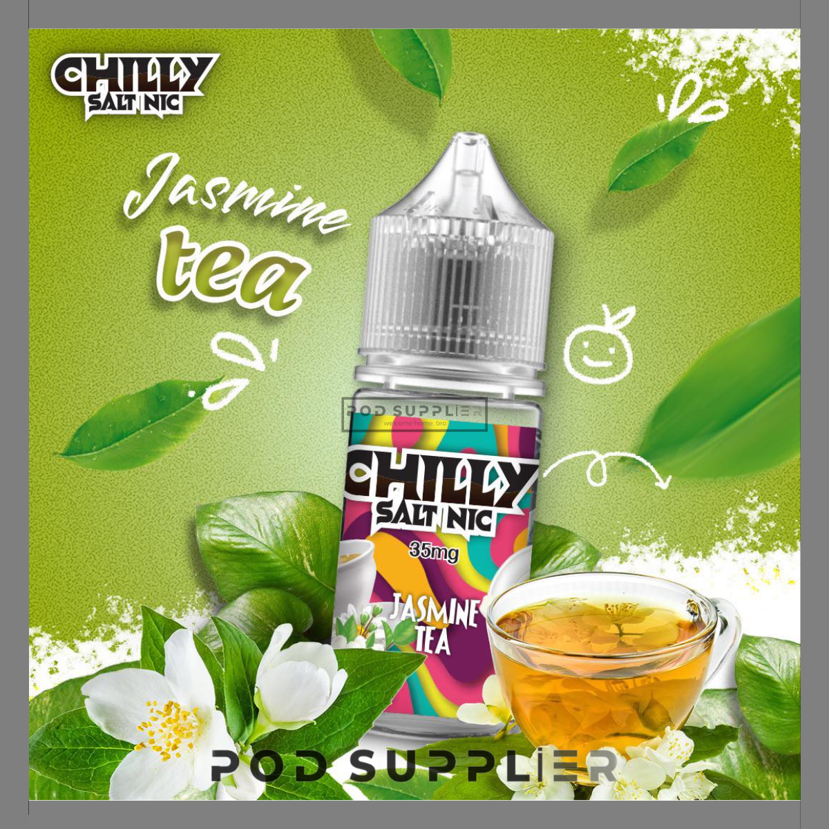  Jasmine Tea ( Trà Lài ) By Chilly Salt Nic 30ML 