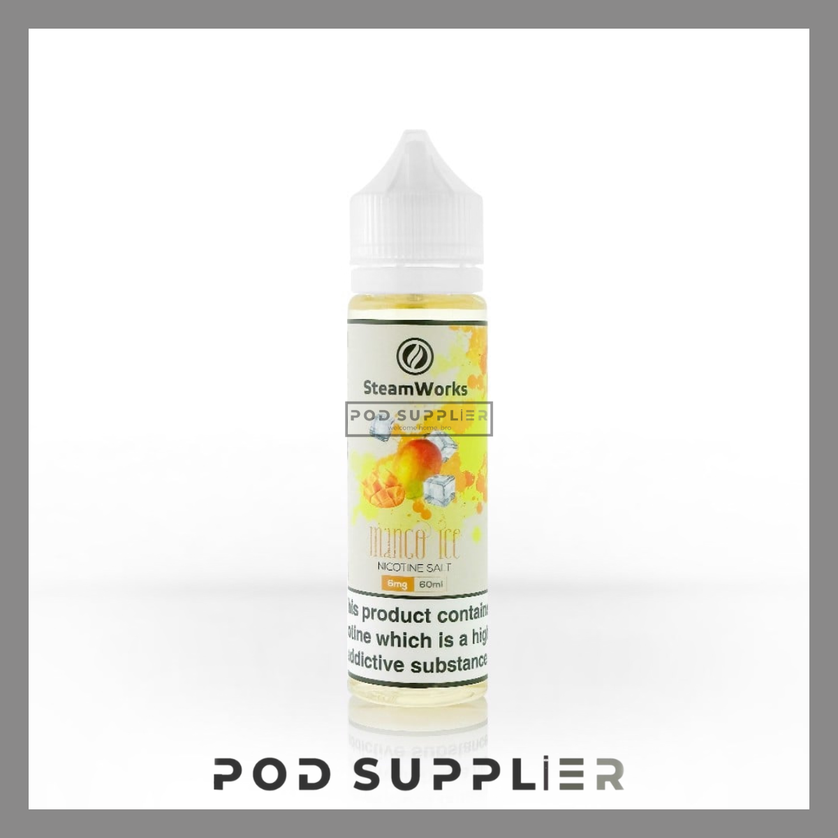  Mango Ice ( Xoài Lạnh ) By Steamworks Freebase 60ML 