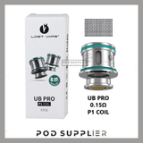  Coil Occ UB Pro P1 0.15ohm thay thế cho Lost vape URSA Quest 