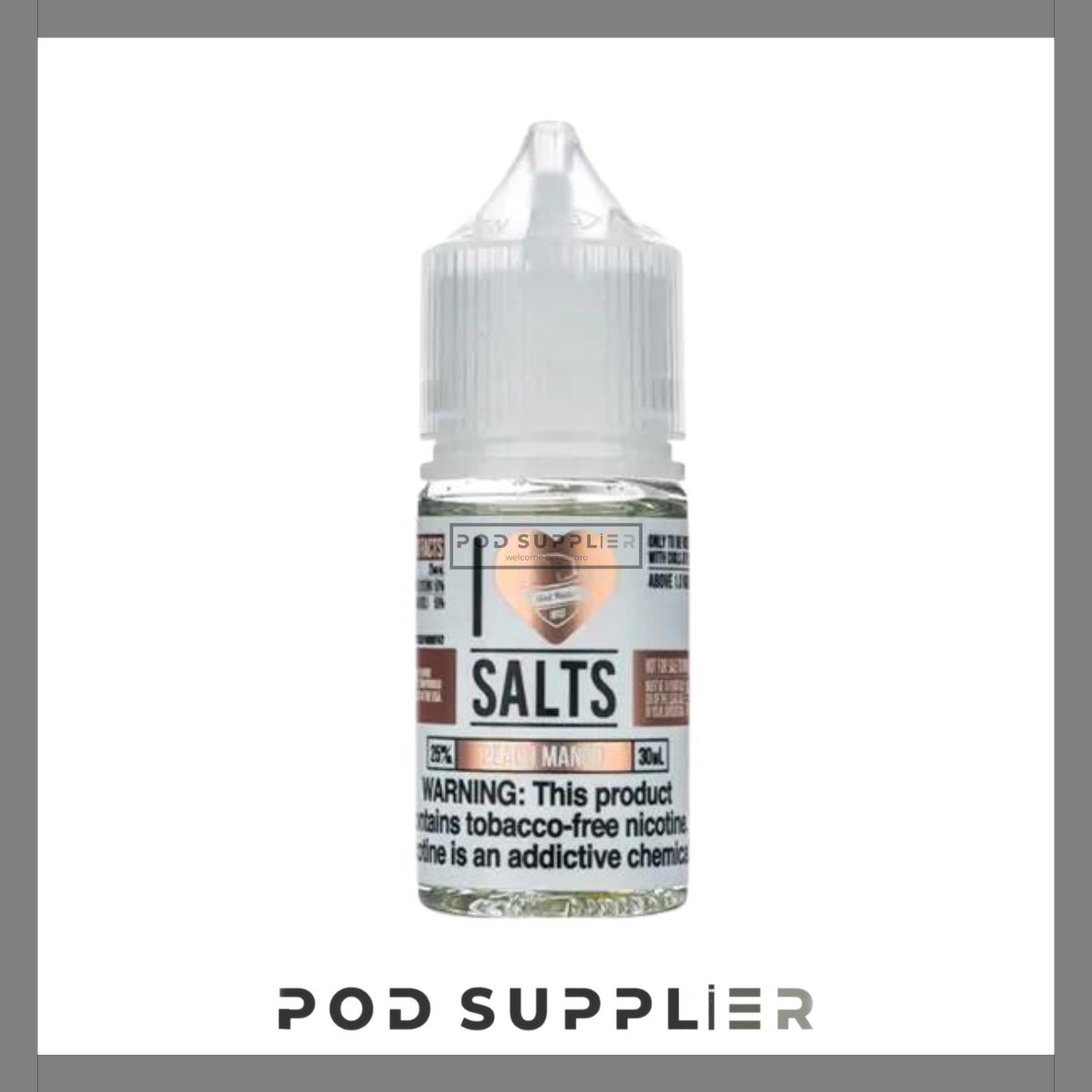  Peach Mango ( Xoài Đào ) By I Love Salts By Mad Hatter Salt Nic 