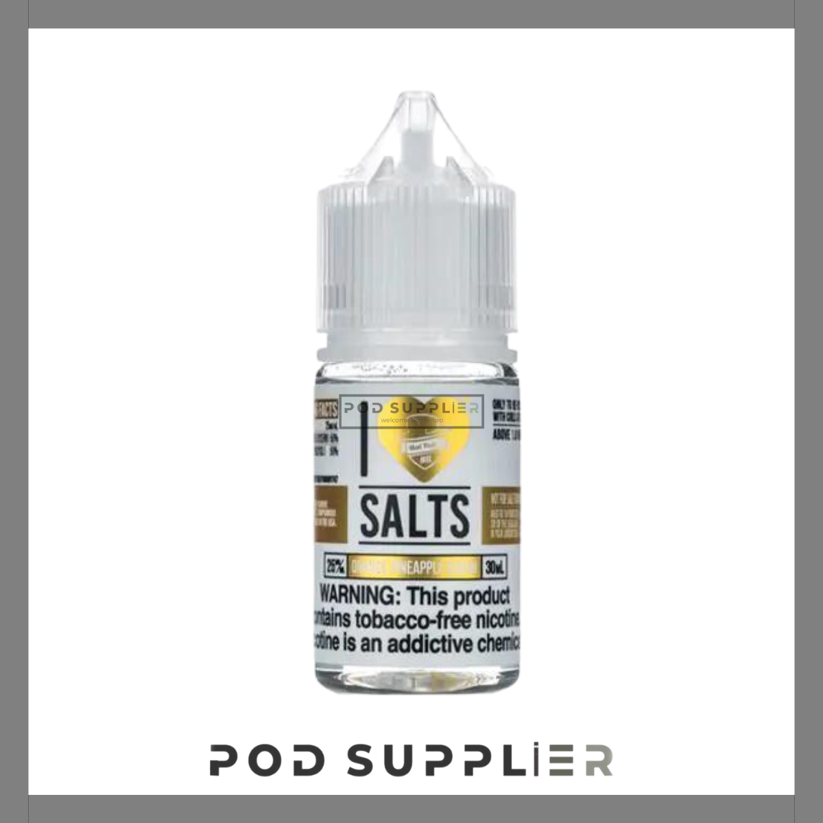  Orange Pineapple Crush ( Kẹo Cam Dứa ) By I Love Salts By Mad Hatter Salt Nic 