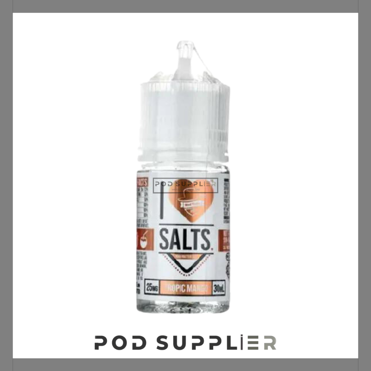  Tropic Mango ( Xoài Nhiệt Đới ) By I Love Salts By Mad Hatter Salt Nic 