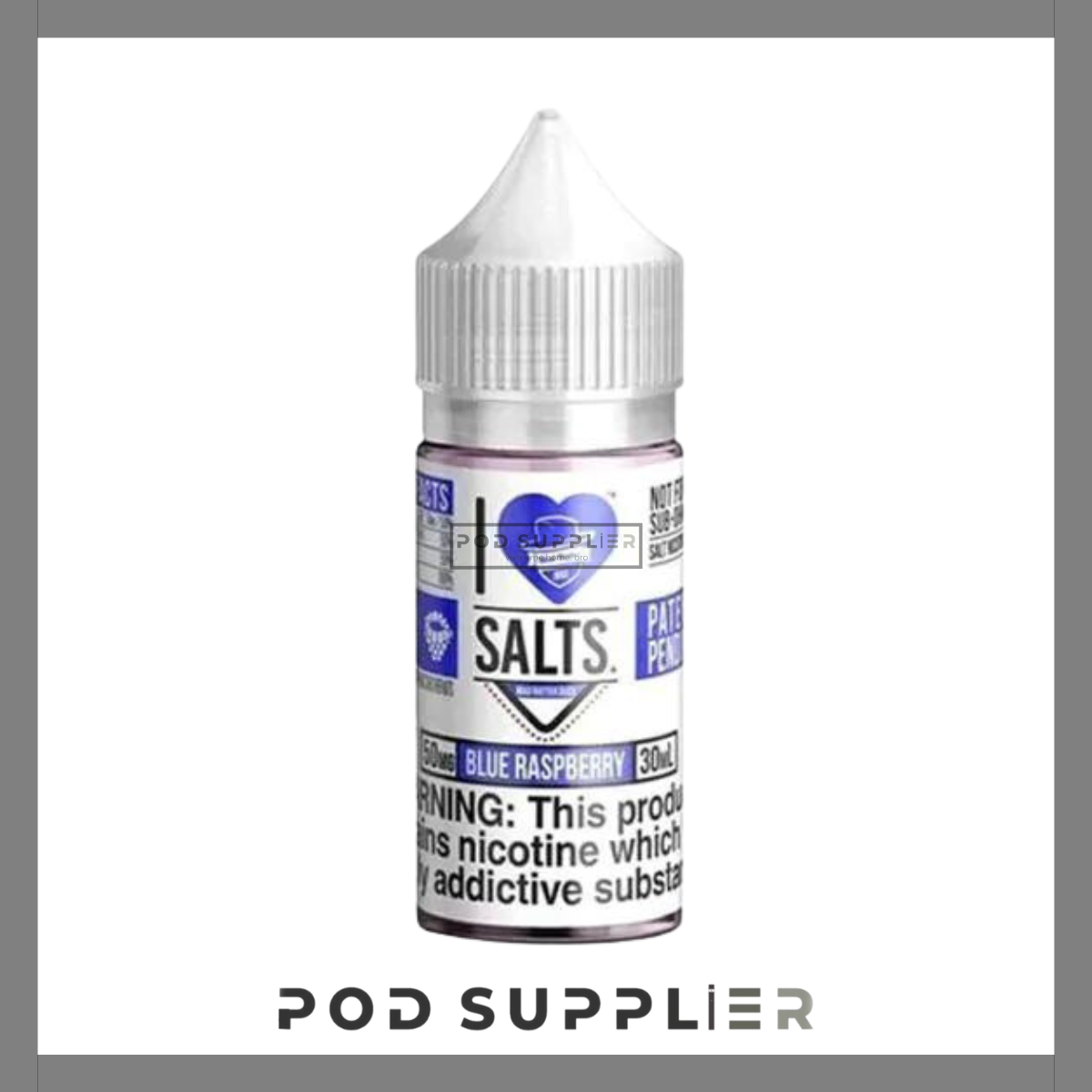  Blue Raspberry ( Mâm Xôi ) By I Love Salts By Mad Hatter Salt Nic 