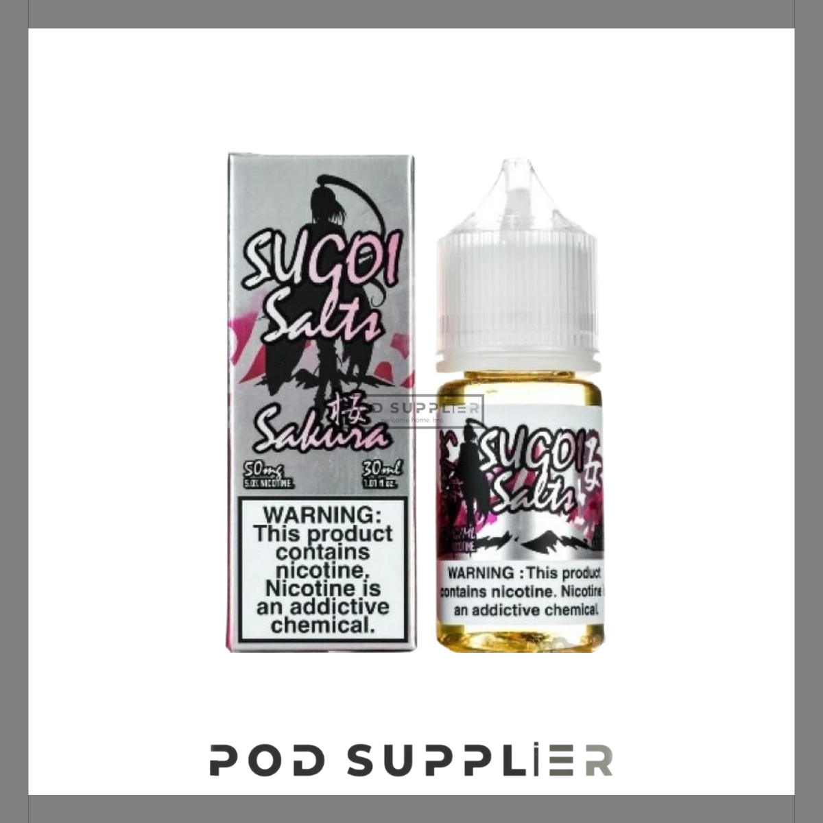  Yami Vapor - Sakura ( Dứa Xoài Đào ) By Sugoi Vapor Salt Nic 30ML 