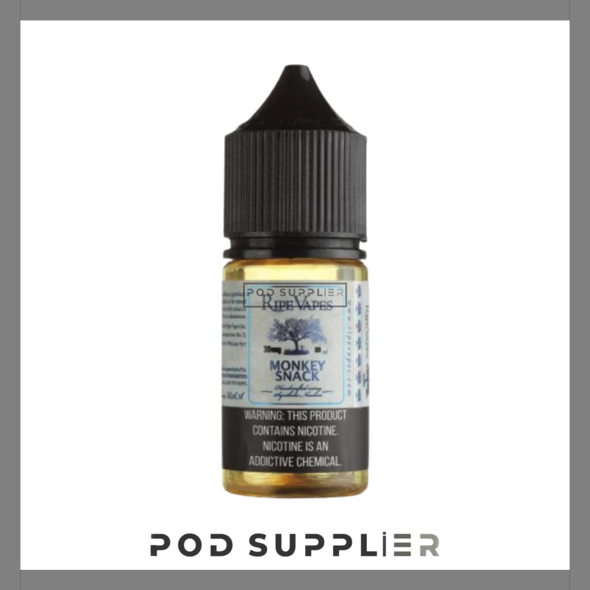  Monkey Snack ( Bánh Chuối Bơ Lạc ) By Ripe Vapes Salt Nic 30ML 