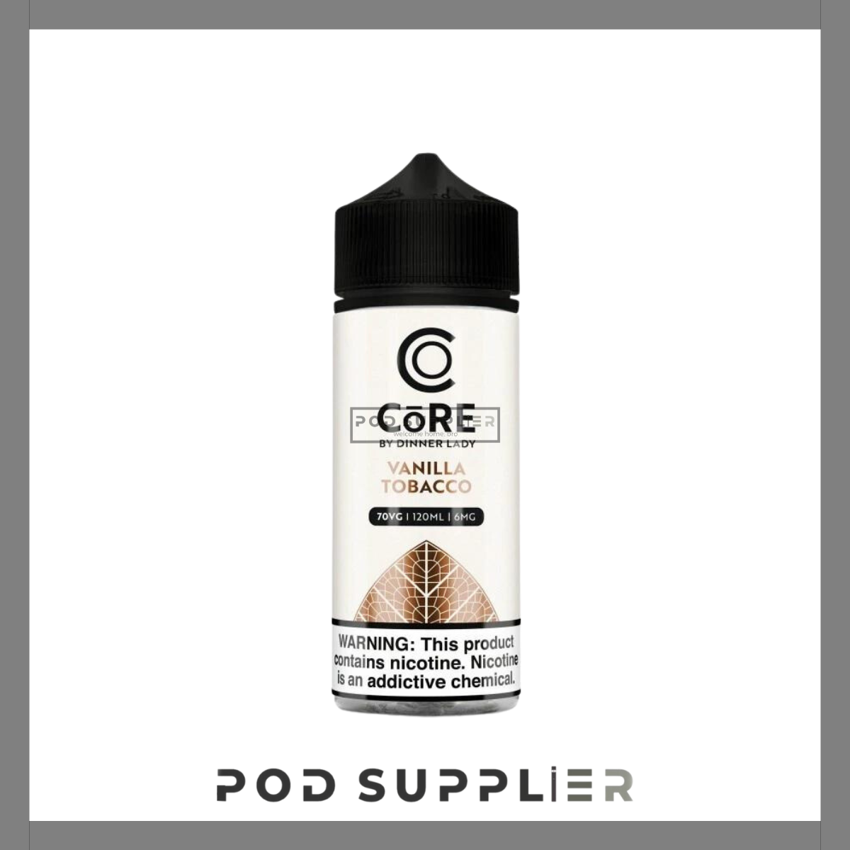  Vanilla Tobacco ( Thuốc Lá Vani ) By Core By Dinner Lady Freebase 120ML 