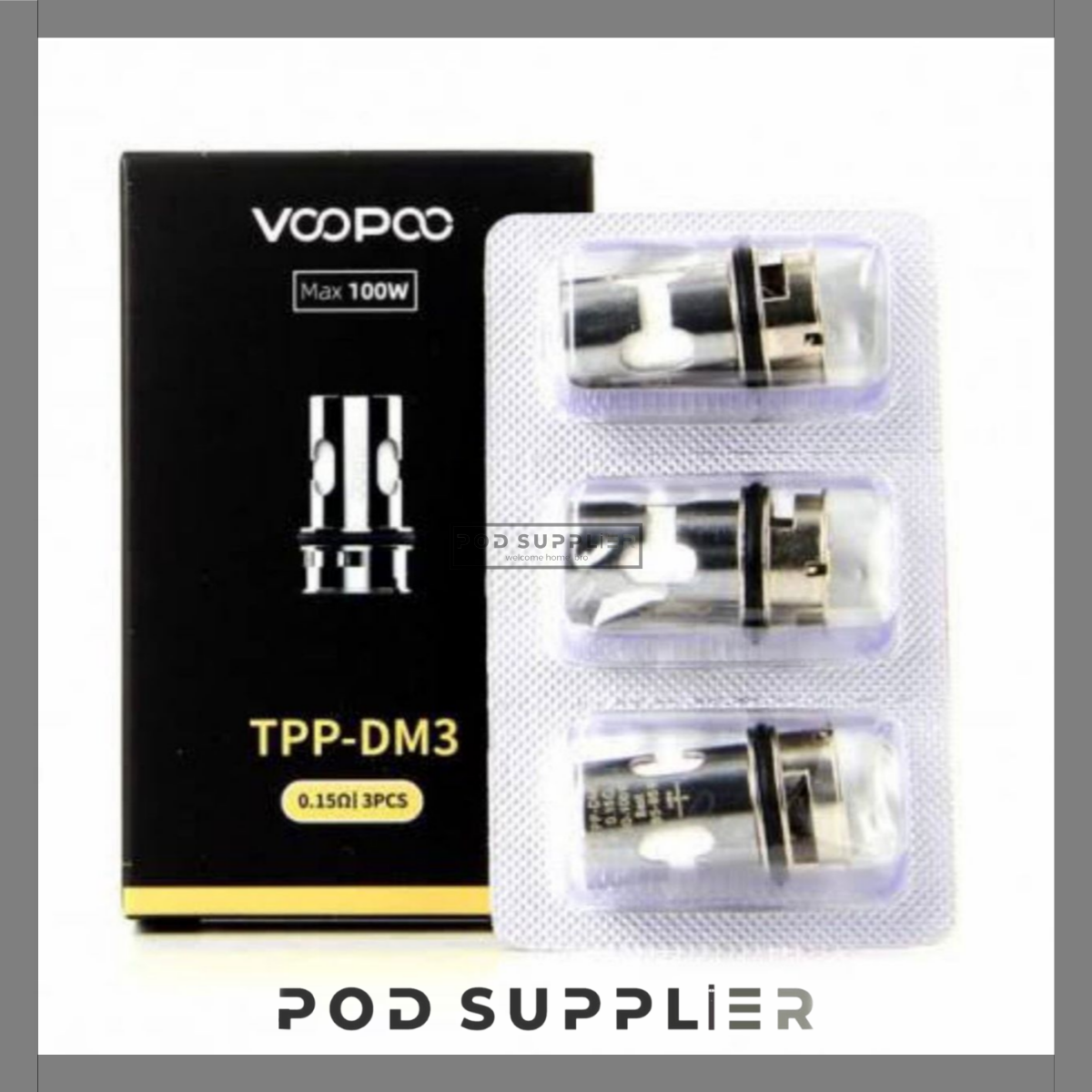  Coil OCC TPP DM3 0.15ohm thay thế cho VOOPOO DRAG X Plus | DRAG 3 