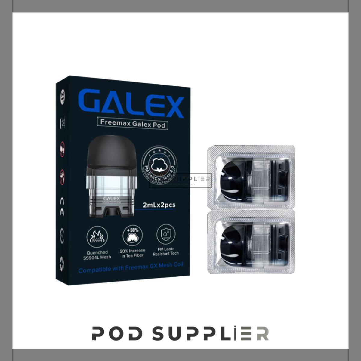  Đầu Pod Cartridge 2ML Thay Thế Cho Freemax Galex Pod kit 