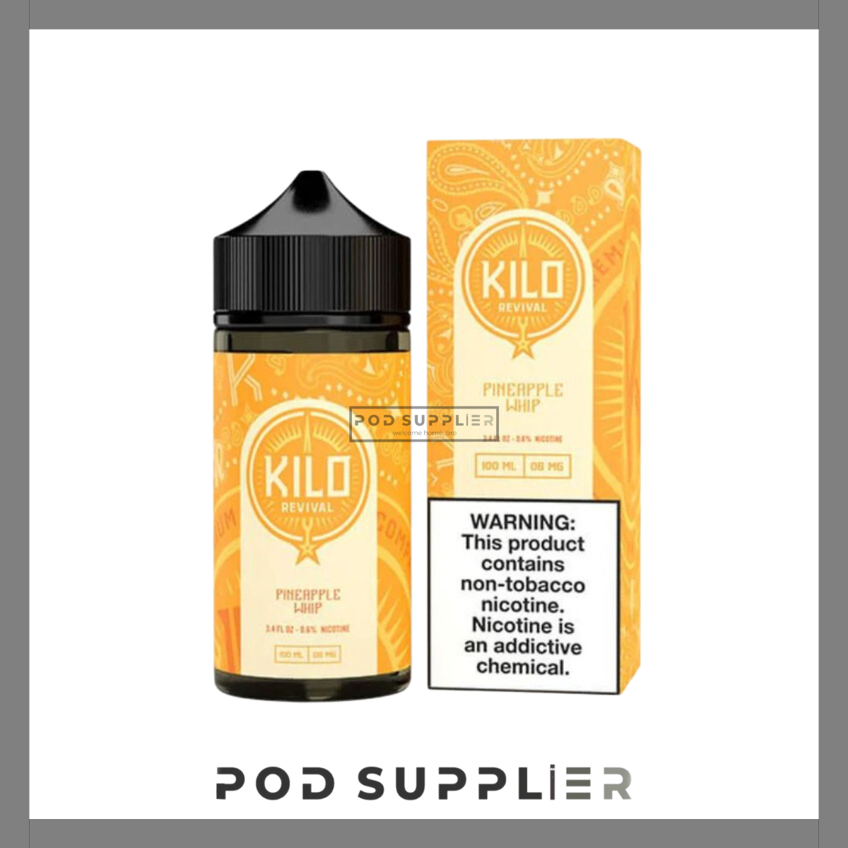  Pineapple Whip ( Kem Dứa ) By Kilo Revival TFN Freebase 100ML 