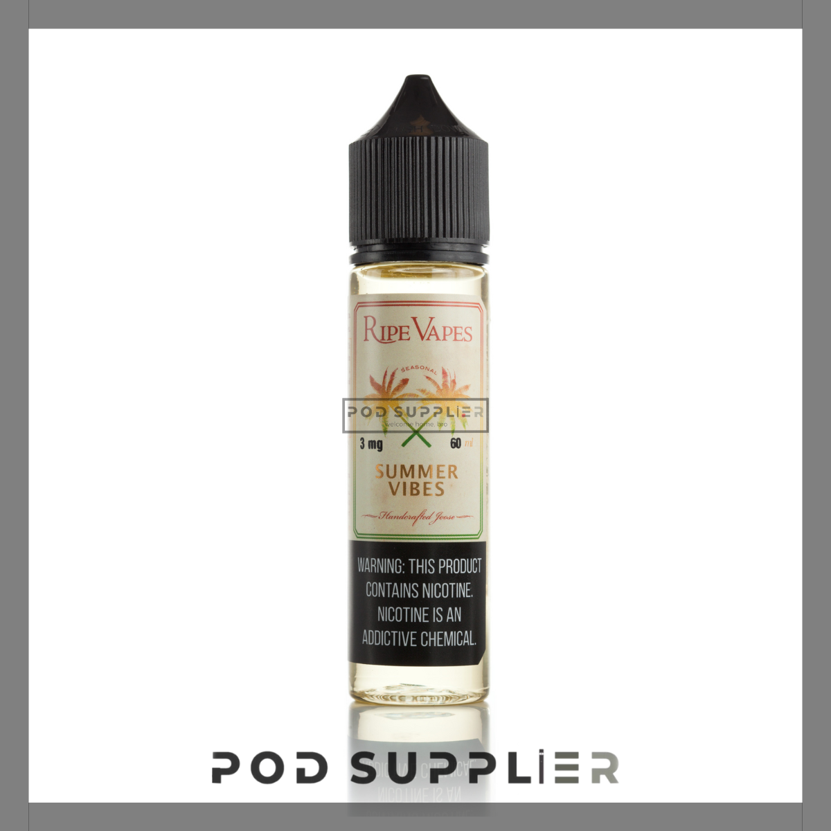  Summer Vibes ( Chanh Dâu Chuối Dừa ) By Ripe Vapes Freebase 60ML 