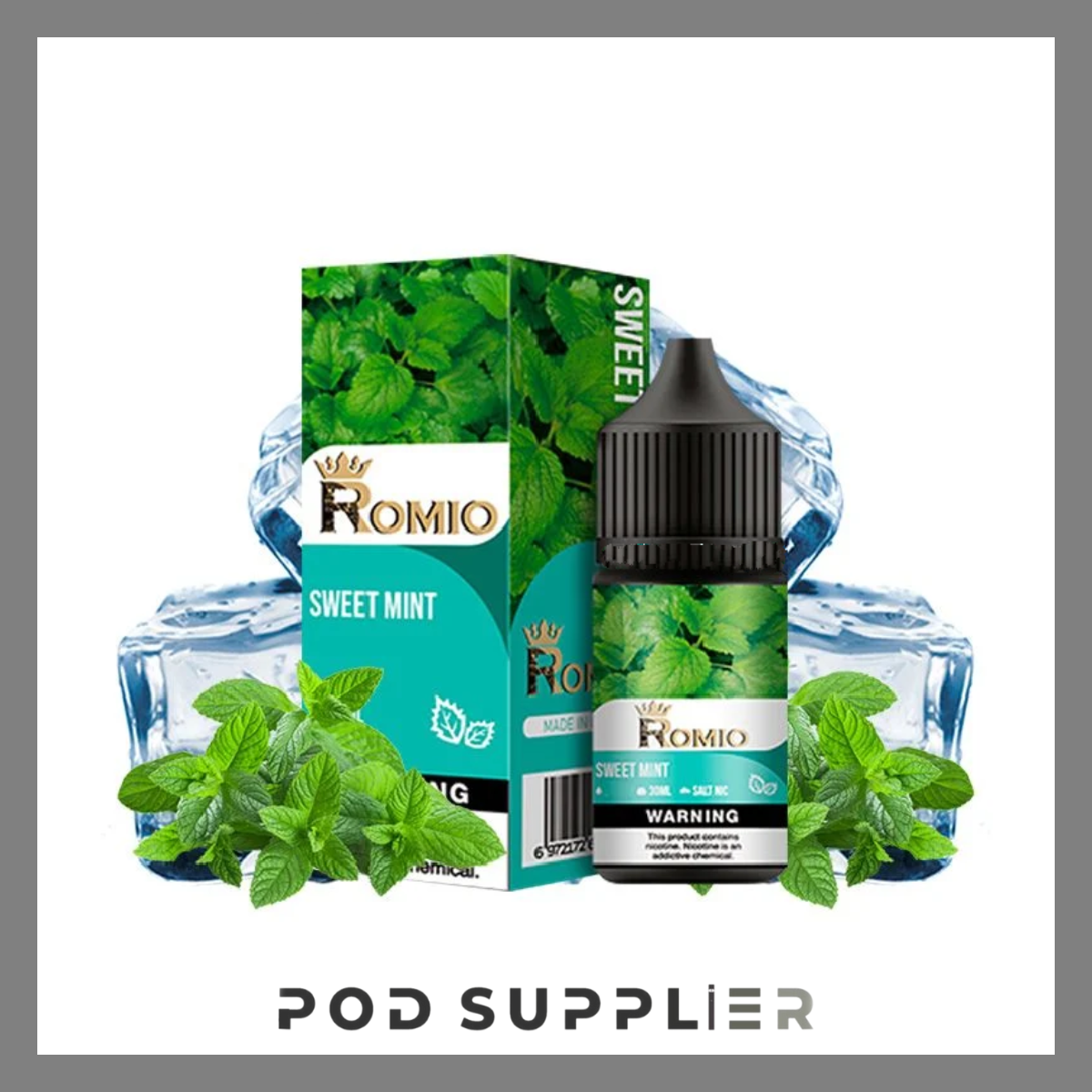  Sweet Mint ( Bạc Hà Lạnh ) By Romio King Ice Salt Nic 30ML 