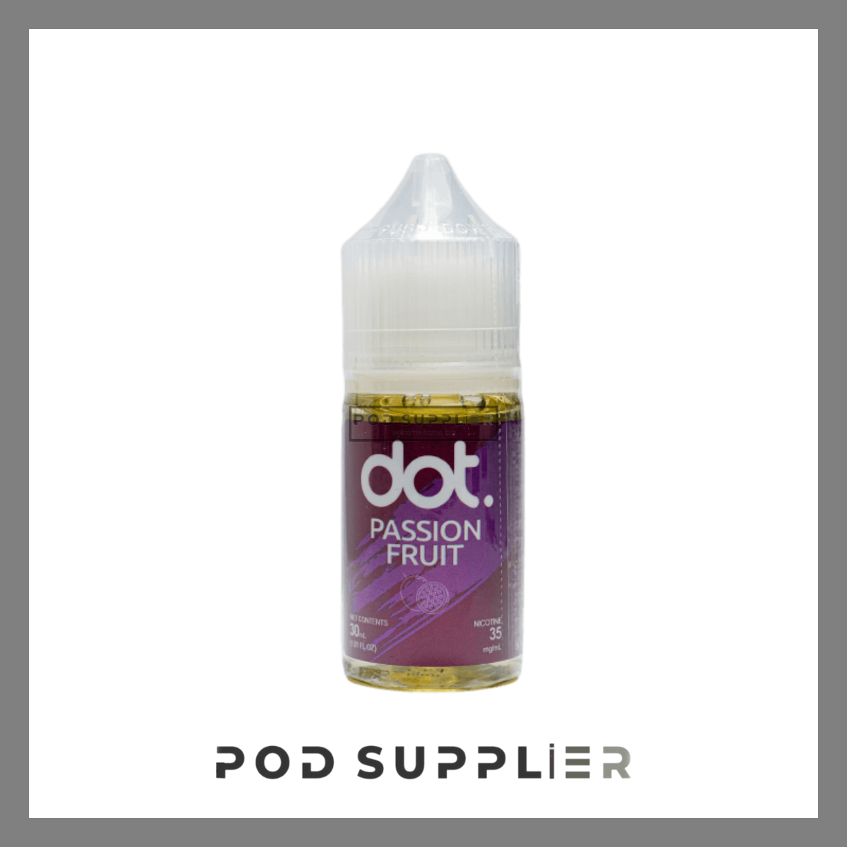  Passion Fruit ( Chanh Dây Lạnh ) By Dot Juice Salt Nic 30ML 