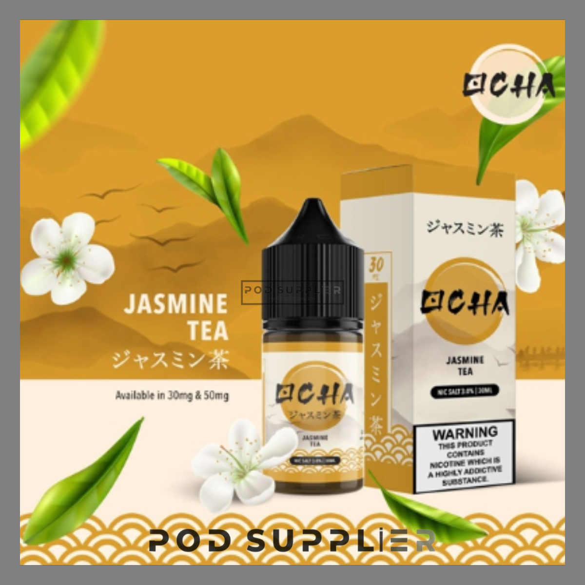  Jasmine Tea ( Trà Lài Lạnh ) By Ocha Salt Nic 30ML 