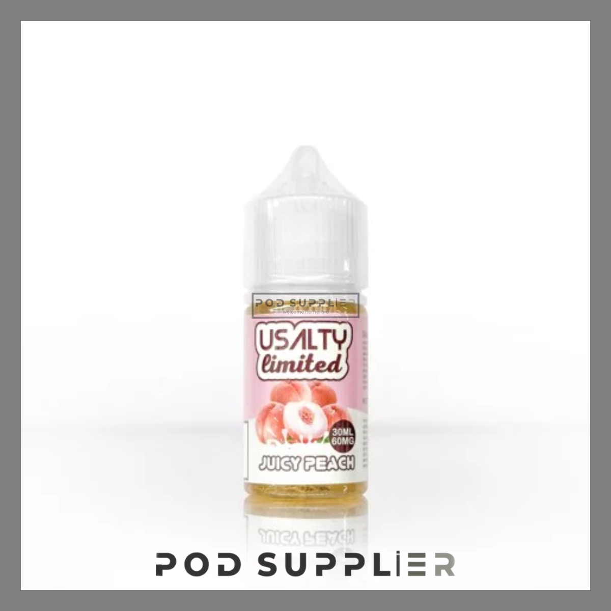  Juicy Peach ( Nước Ép Đào ) By Usalty Limited Salt Nic 30ML 