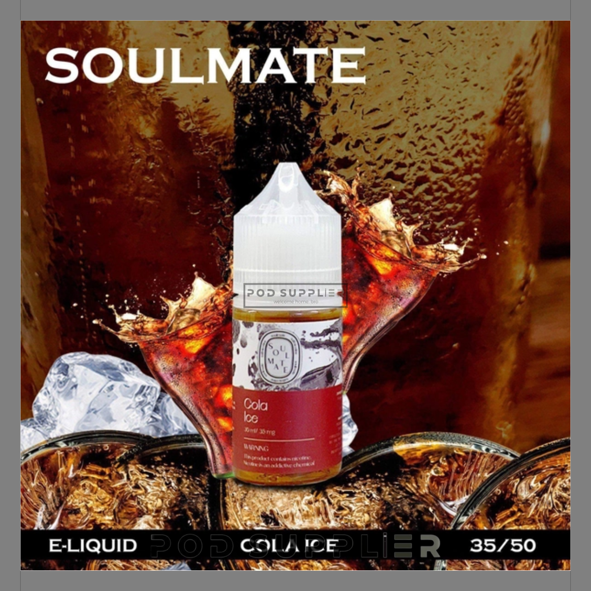  Cola Ice ( Cola Lạnh ) By Soulmate Salt Nic 30ML 
