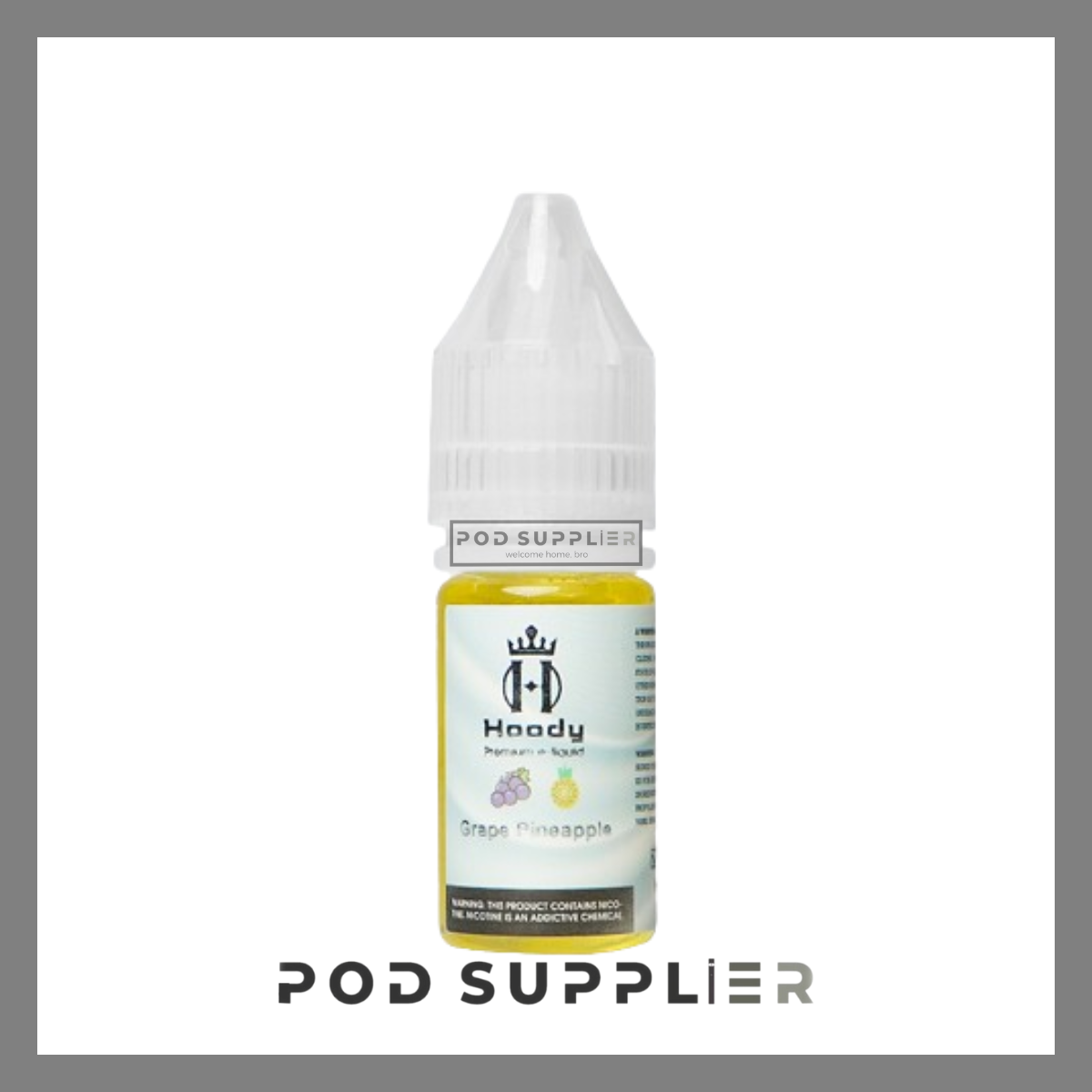  Grape Pineapple ( Nho Dứa Lạnh ) By Hoody Salt Nic 10ML 