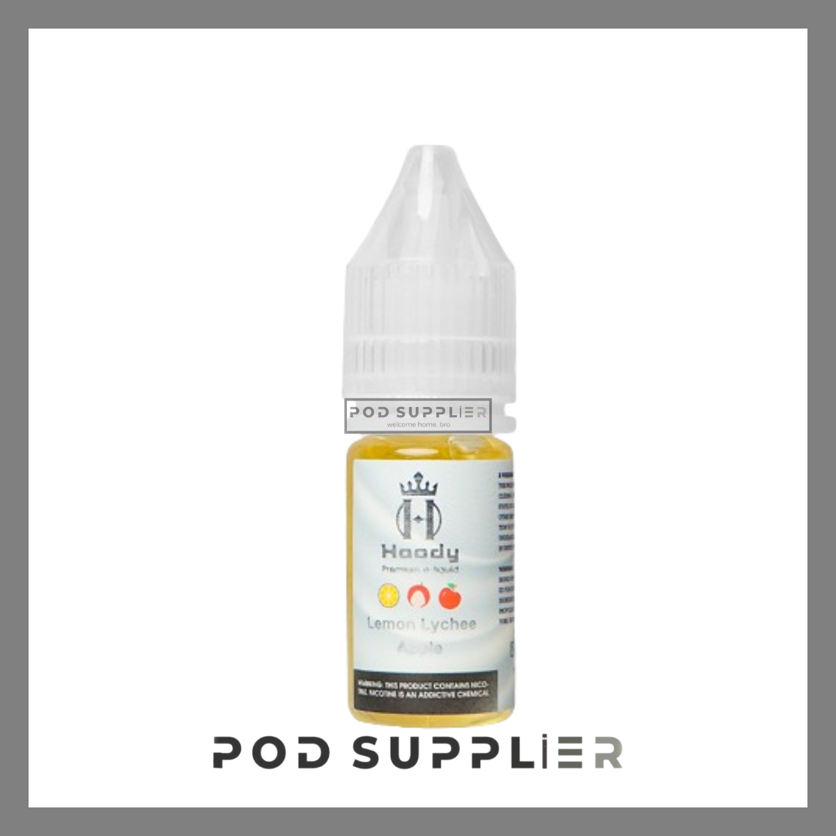  Lemon Lychee Apple ( Chanh Vải Táo Lạnh ) By Hoody Salt Nic 10ML 