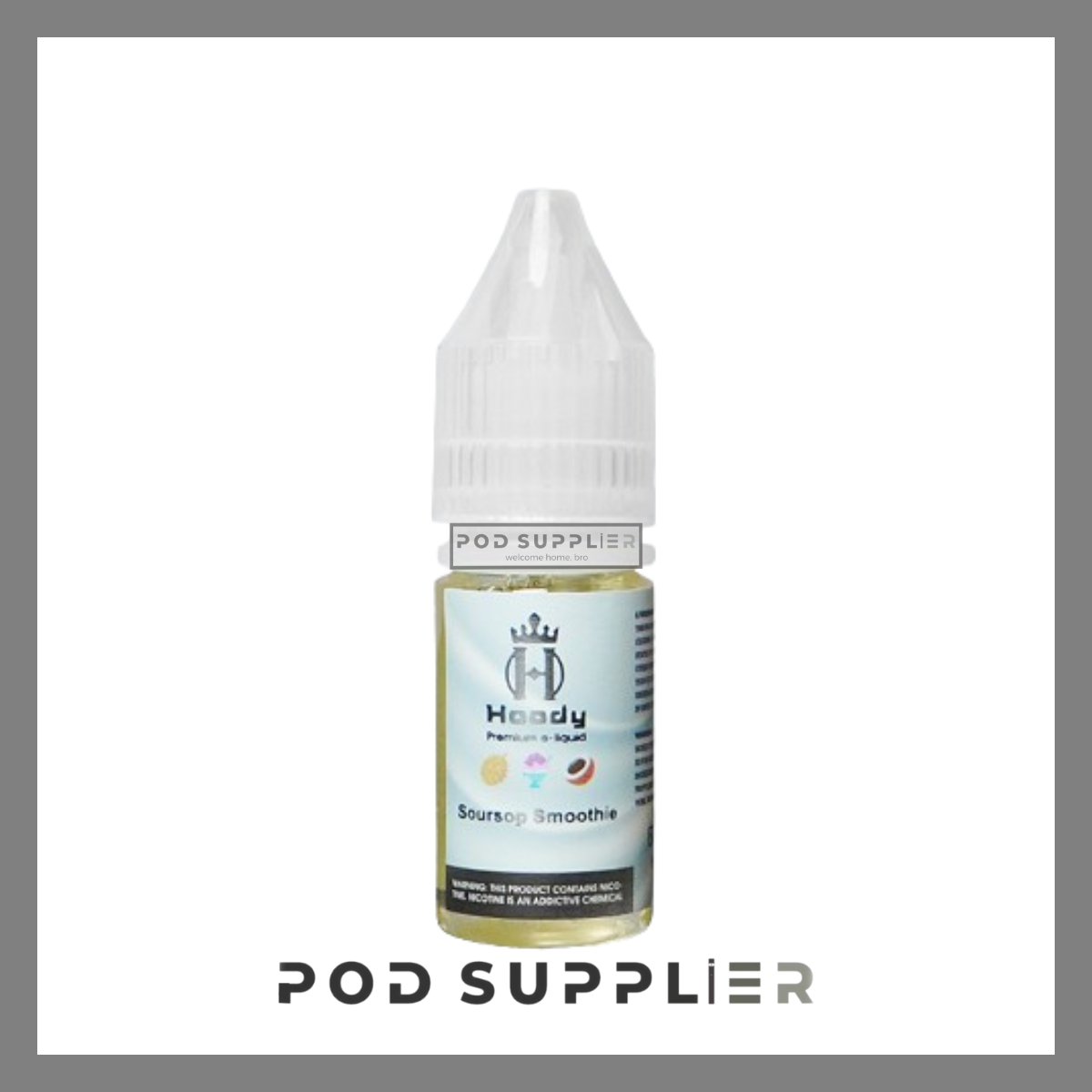  Soursop Smoothie ( Sinh Tố Mãng Cầu Lạnh ) By Hoody Salt Nic 10ML 