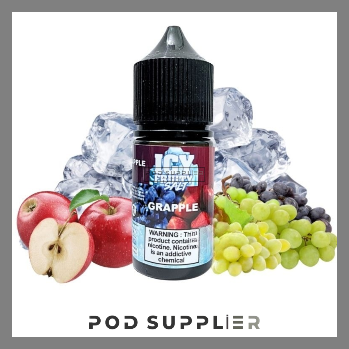  Grapple ( Táo Nho Lạnh ) By Icy Fruity Salt Nic 30ML 