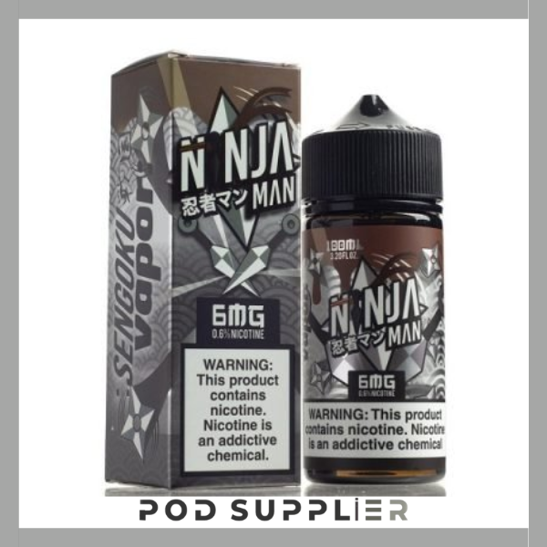  Ninja Man ( Socola Sữa ) By Sengoku Vapor Freebase 100ML 