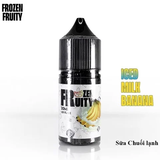  ICED MILK BANANA ( Sữa chuối lạnh ) by FROZEN FRUITY Salt Nic 30ML 