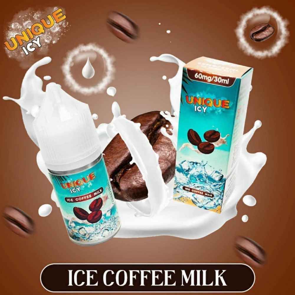  Coffee Milk ( Cà Phê Sữa Đá ) By Unique Icy Salt Nic 30ML 