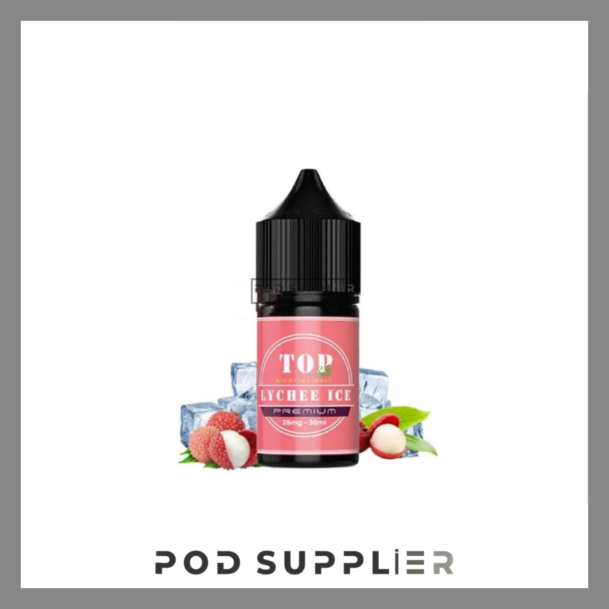  Lychee Ice ( Vải Lạnh ) By Top Premium Salt Nic 30ML 