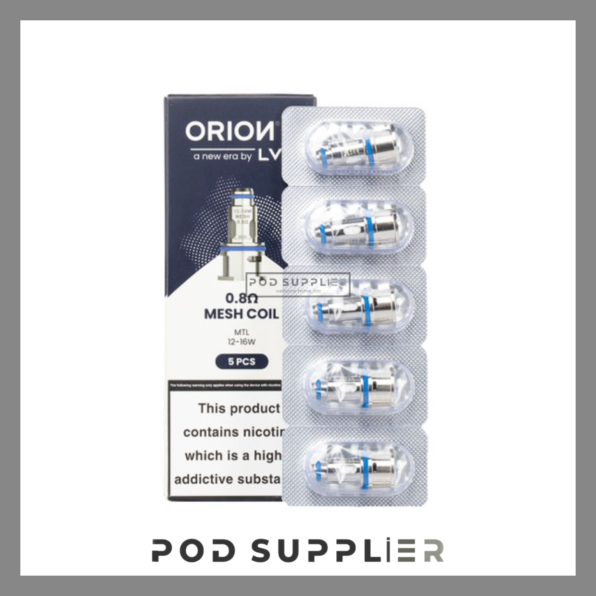  Coil Occ 0.8ohm Mesh Thay Thế Cho LVE Orion 2 40w Pod Kit 