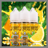  ORANGE LEMON HONEY ( Cam Chanh Mật Ong Lạnh ) by XCandy Pod Salt Nic 30ML 