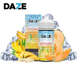  Banana Cantaloupe Honeydew Iced ( Chuối Dưa Lưới Xanh Vàng Lạnh ) By 7 Daze Fusion Freebase 100ML 