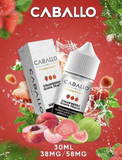  Strawberry Guava Peach ( Dâu Tây Ổi Đào Lạnh ) By Caballo Salt Nic 30ML 