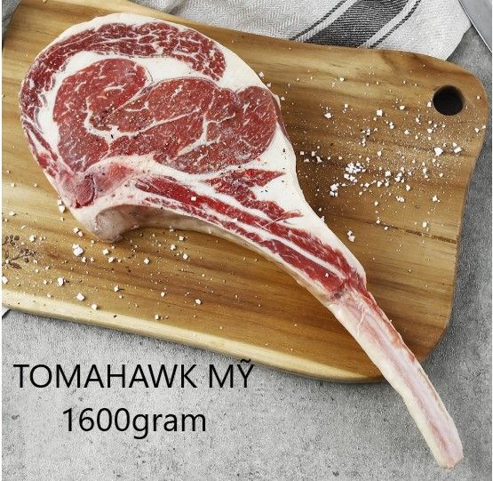 토마호크 스테이크 1600g (Tomahawk Mỹ)