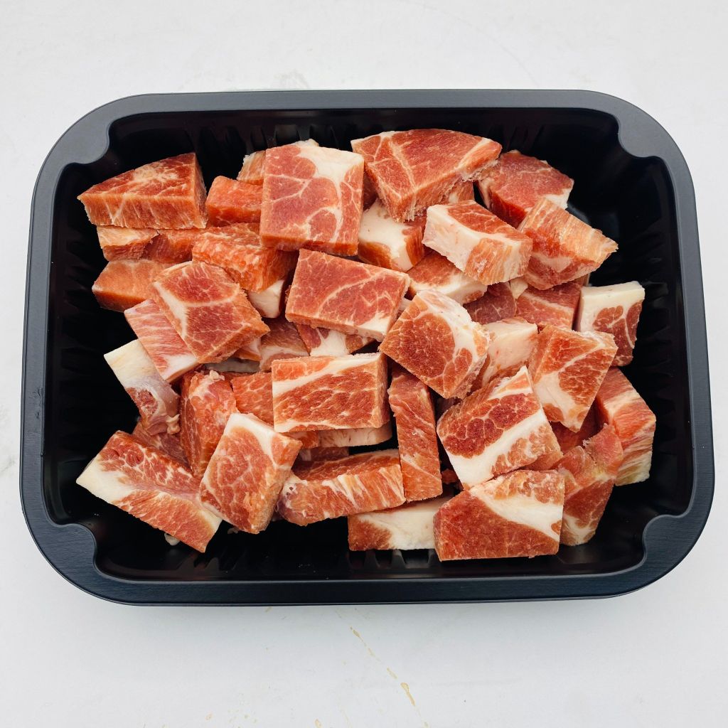 THỊT HEO CẮT SOUP 돼지찌개용 500G