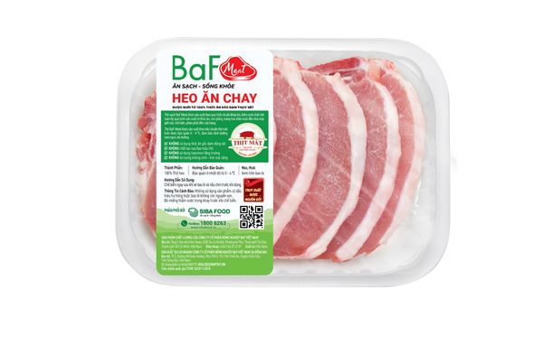 Cốt lết heo ăn chay BAF 500g