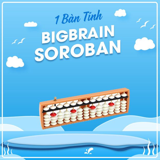  Soroban - Bộ công cụ giúp con học toán vượt trội 