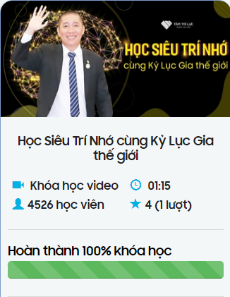 Trọn bộ COMBO 11 khóa học online dành cho gia đình - Tặng phần mềm luyện Siêu trí nhớ SuperMe trị giá 100$