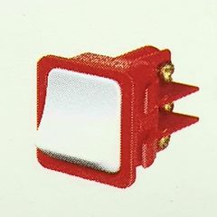 [Giá ưu đãi] Công tắc 2 chiều viền đỏ Schneider Electric [1581M RD/WH]