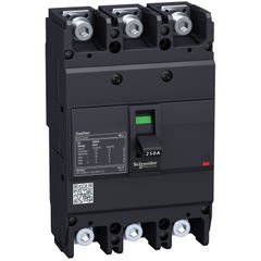 Aptomat khối EZC250N 3P 225A 25kA [EZC250N3225]