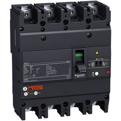 Aptomat khối  EZCV250N 25KA 4P4D 225A [EZCV250N4225]