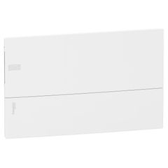 Tủ điện nhựa âm tường 18 modul cửa trơn trắng [MIP22118]