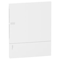 Tủ điện nhựa âm tường 24 modul cửa trơn  trắng [MIP22212]