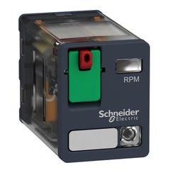 Rơle trung gian Power relay 2 CO with LED 48 V AC [RPM22E7]