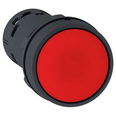 Nút nhấn thả Ø 22mm, 1 N/C, màu đỏ [XB7NA42]