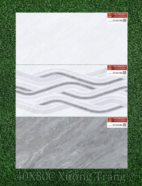 40*80 DV4880BK Gạch ốp tường màu Đậm bóng kiếng Prime