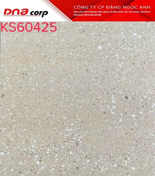 60*60 KS60425 Gạch lát nền đá mờ ( T=4V=1.44M )