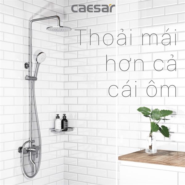 S338C Bộ Vòi Sen Đứng Nóng Lạnh