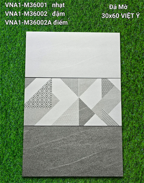 30*60 VNA1 M36002 Gạch ốp lát đá mờ Đậm ( T=8V=1.44M )