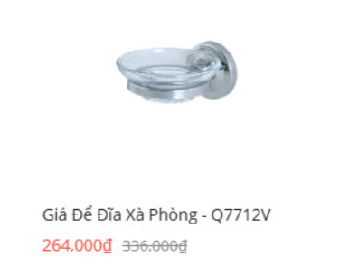 Kệ xà phòng Caesar Q7712V